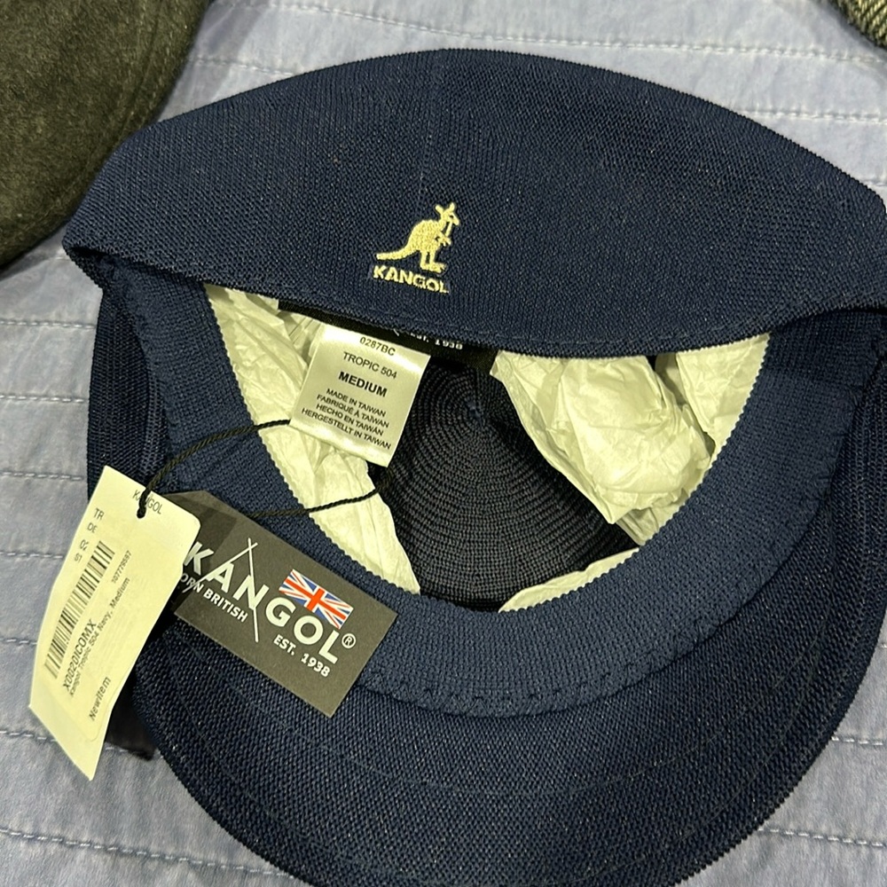 Jeff hat mangold navy blue
